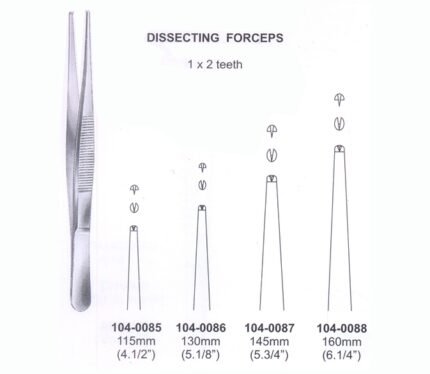 Toothed Dissecting Forceps