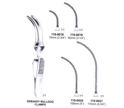 Atrauma Bulldog Clamps